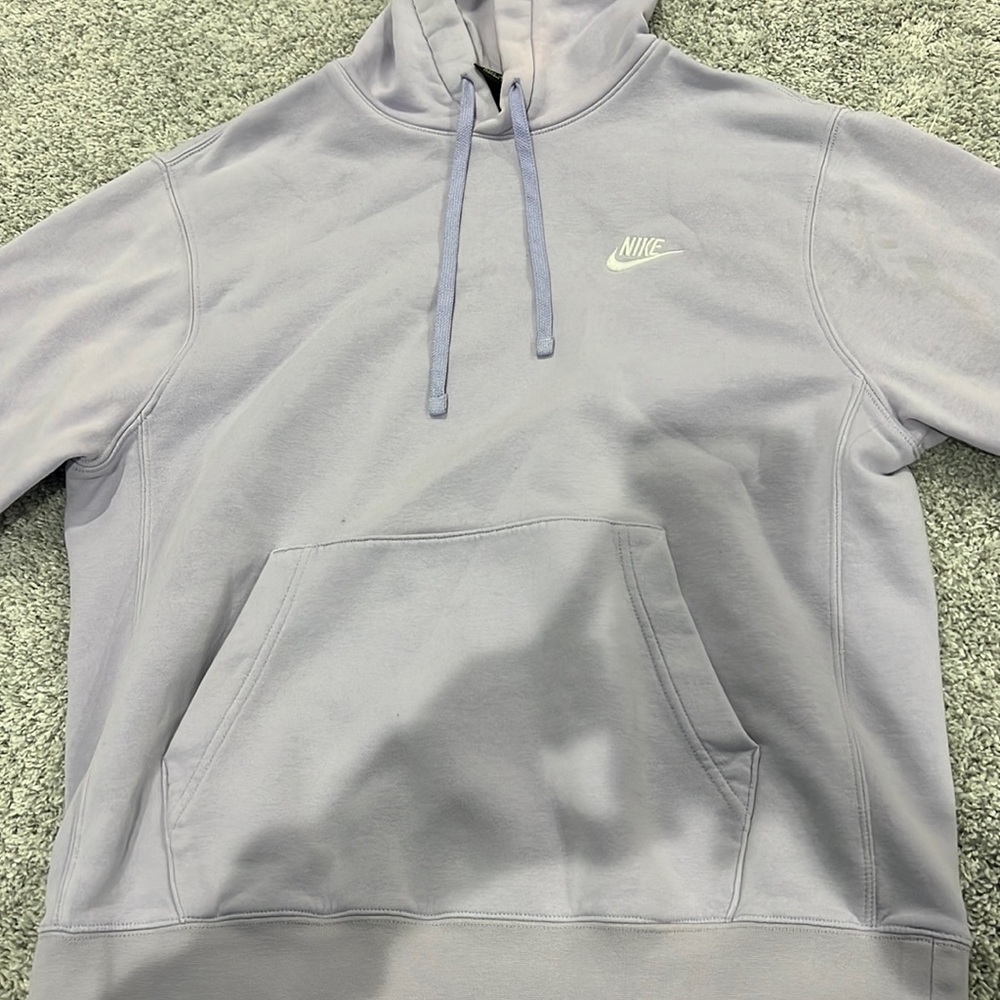light purple nike sweatshirt